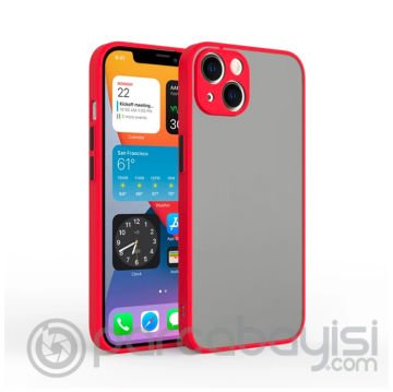 iPhone 13 Mini 5.4inç Kamera Korumalı Premium Silikon Kılıf