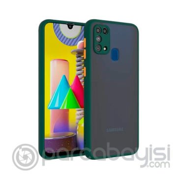 SM Galaxy A21S (SM-A217) Kamera Korumalı Premium Silikon Kılıf