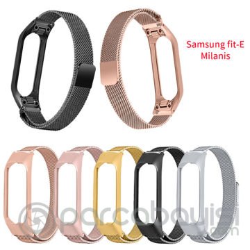 Samsung fit-e-SM-R375 Metal Milano Loop Kayış Kordon