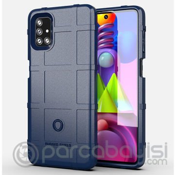 ALLY Samsung Galaxy M51 Rugged Shield Case Silikon Kılıf