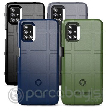 ALLY Samsung Galaxy M51 Rugged Shield Case Silikon Kılıf