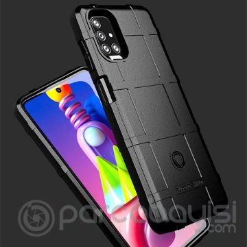 ALLY Samsung Galaxy M51 Rugged Shield Case Silikon Kılıf