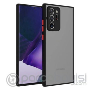 SM Galaxy Note 20 Ultra - Note 20 Plus Kamera Korumalı Silikon Kılıf