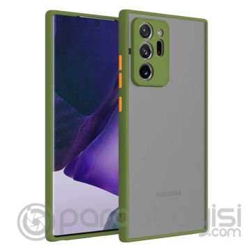 SM Galaxy Note 20 Ultra - Note 20 Plus Kamera Korumalı Silikon Kılıf