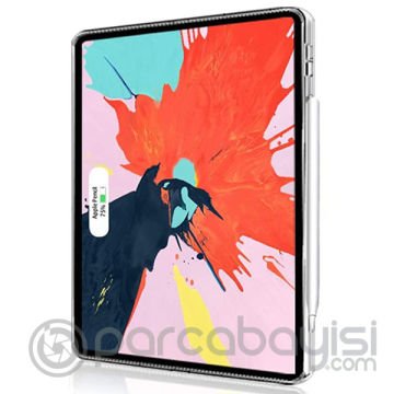 ALLY iPad Pro 11 inch (2021-2020-2018) Ultra Koruma Şeffaf Silikon Kılıf