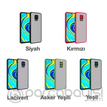 Xiaomi Redmi Note 9s Note 9 Pro Kamera Korumalı Premium Silikon Kılıf