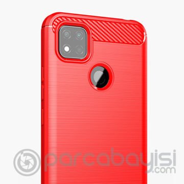 ALLY Xiaomi Redmi 9C Brushed Carbon Fiber Silikon Kılıf