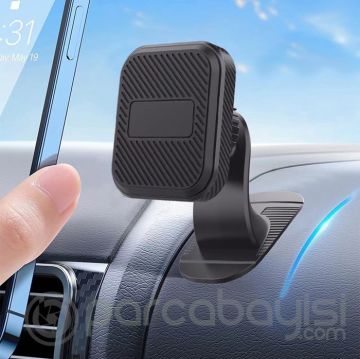 Ally ML173 Araç Torpido Üstü Manyetik Kare Telefon Tutucu