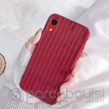 ALLY İPhone XR 6.1 İnch Trunk Lines ince Soft Silikon Kılıf