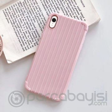 ALLY İPhone XR 6.1 İnch Trunk Lines ince Soft Silikon Kılıf