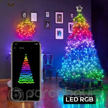 ALLY 10MT 100 LED RGB Bluetooth Telefonla Kontrol Edilen Usb Led Lamba İos-Android