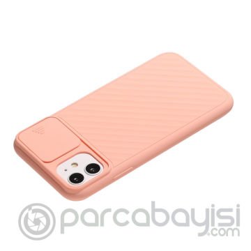 ALLY İPhone 11 6.1 inch Kılıf Kamera Kapatan koruyucu Sürgülü Kılıf