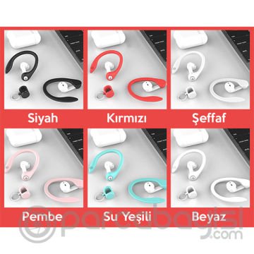 ALLY Airpods 1-2- Pro İçin Çengeli Kulaklık Kancası Tutucu Anti-Lost