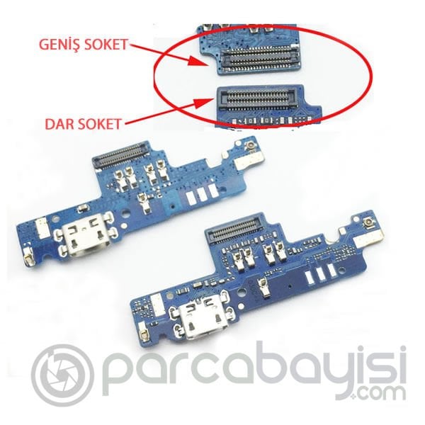 Xiaomı Redmi Note 4x Şarj Soket Mikrofon Bordu (geniş Soket)