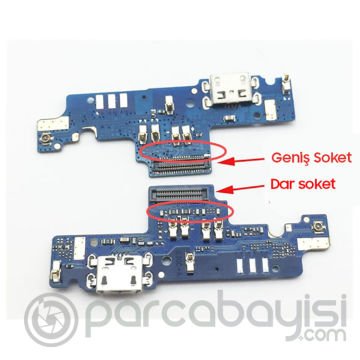 Xiaomı Redmi Note 4x Şarj Soket Mikrofon Bordu (geniş Soket)