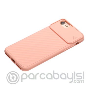iPhone SE3-SE2 İPhone 8-7 Kılıf Kamera Kapatan koruyucu Sürgülü Kılıf
