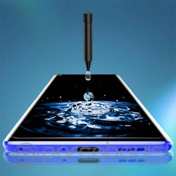 OPPO Reno 5-4 Pro Full Liquid+Uv Işık 3D Kırılmaz Cam Ekran Koruyucu Reno 3 PRO