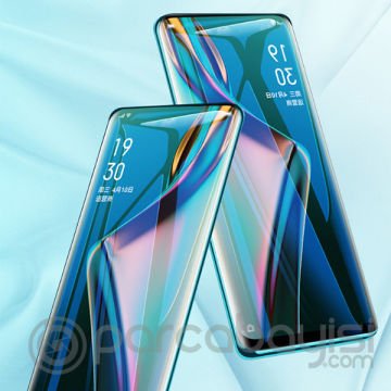 OPPO Reno 5-4 Pro Full Liquid+Uv Işık 3D Kırılmaz Cam Ekran Koruyucu Reno 3 PRO
