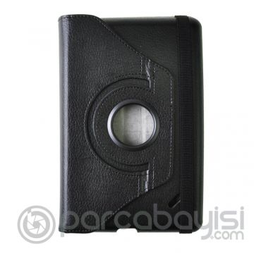 Ally Acer Iconia Tab B1-A71 360 Derece Dönebilen Deri Stand & Kılıf