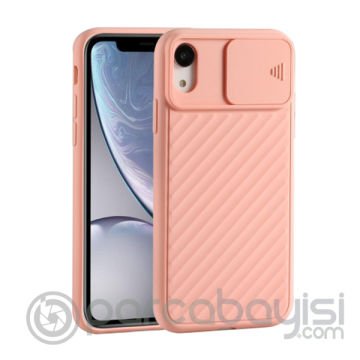 Ally İPhone Xr 6.1 İnch Kılıf Kamera Kapatan koruyucu Sürgülü Kılıf