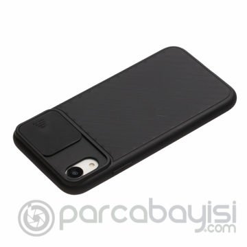 Ally İPhone Xr 6.1 İnch Kılıf Kamera Kapatan koruyucu Sürgülü Kılıf