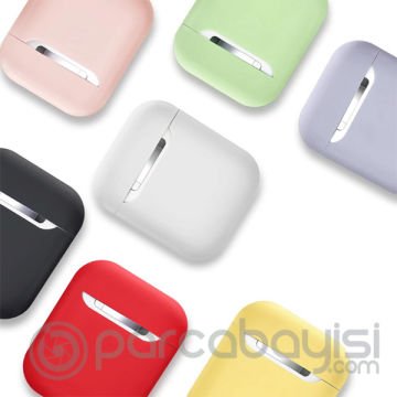 Ally Apple Airpods İçin Soft Silikon Tam Kaplayan Kılıf