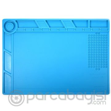Ally S-140 Manyetik Isı Yalıtımlı Silikon Telefon Pc Tamir Hasırı