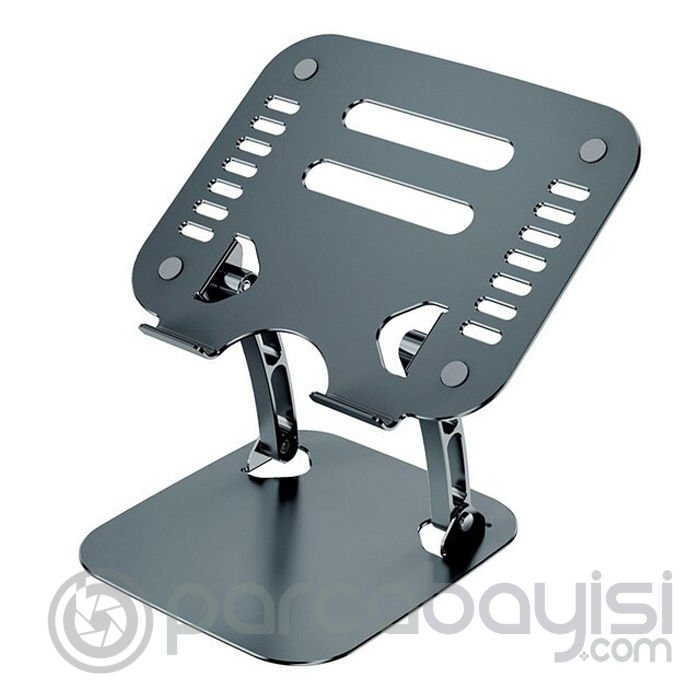 Ally  T602 Ayarlanabilir Katlanır Isı Havalandırmalı Alüminyum Laptop Standı