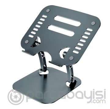 Ally  T602 Ayarlanabilir Katlanır Isı Havalandırmalı Alüminyum Laptop Standı