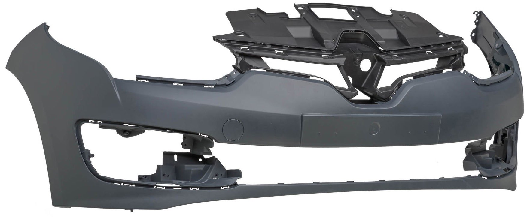 TAMPON ÖN BRAKETLİ SPOYLERLİ TAKIM ASTARLI RENAULT MEGANE III 2014> | 620221020R | 620221020R