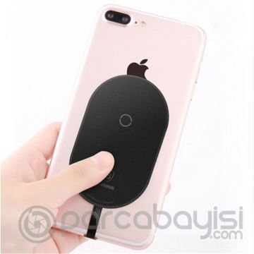 Baseus Mikrofiber İPhone Kablosuz Wireless Şarj Alıcısı Wxte-A01