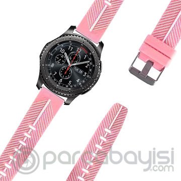 Ally 22mm Gear S3 Watch 4 46mm GT2 46MM Silikon Kayış Kordon