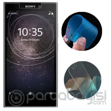 Sony Xperia L2 Esnek Darbe Emici Nano Glass Ekran Koruyucu