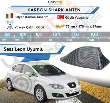 Seat Leon Cupra Karbon Shark Anten Köpek Balığı Anten Elektrikli İtalyan Tasarım