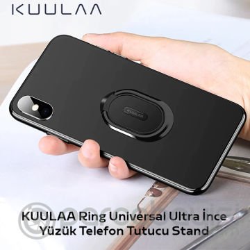 KUULAA Ring Universal Ultra İnce Yüzük Telefon Tutucu Stand