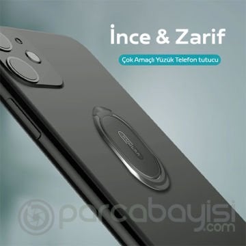 KUULAA Ring Universal Ultra İnce Yüzük Telefon Tutucu Stand