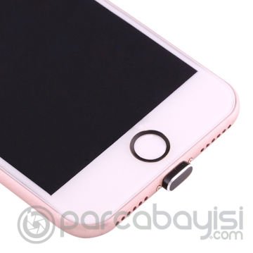İphone 7 Kamera Lens, Home,Şarj Soket Koruma Set
