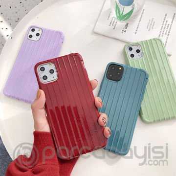 Ally İphone 11 Pro 5.8  İnch Trunk Lines ince Soft Silikon Kılıf