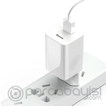 Baseus Ccall-Bx02 20W Hızlı Şarj Aleti Şarj Başlık Adaptör