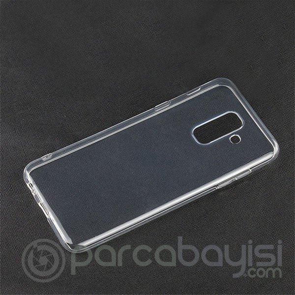 Galaxy A6+ Plus Soft Şeffaf Ultra Slim Fit Silikon Kılıf