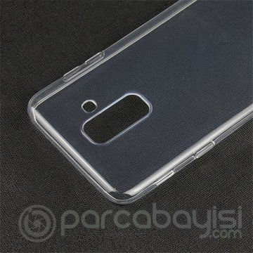 Galaxy A6+ Plus Soft Şeffaf Ultra Slim Fit Silikon Kılıf