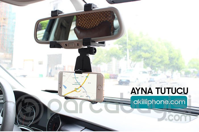 İmount Universal Araç, Dikiz Aynası Telefon Tutucu