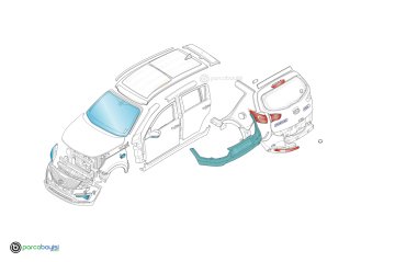 Kia Sportage Arka Tampon Orjinal | 866113U020