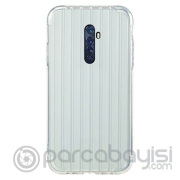 Oppo Reno Ace Trunk Lines ince Soft Silikon Kılıf