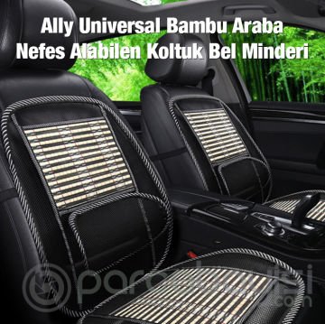 Ally Universal Bambu Araba Nefes Alabilen Koltuk Bel Minderi