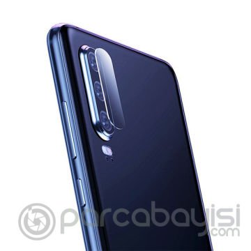 Baseus Huawei P30 Kamera Lens Koruma Camı 2 Adet Set