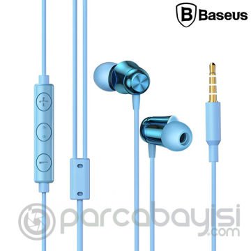 Baseus Encok H13 3.5mm Jack Mikrofonlu Kulak İçi Kulaklık Auriculares Fone De Ouvido