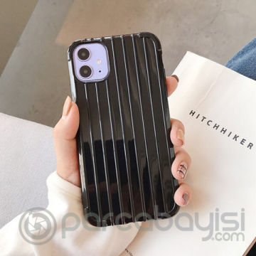 Ally İPhone 11 6.1 İnch Trunk Lines ince Soft Silikon Kılıf