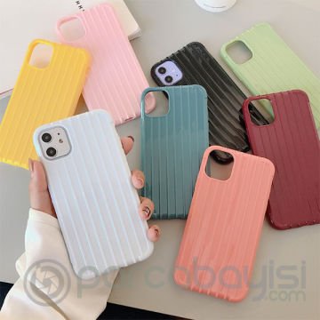 Ally İPhone 11 6.1 İnch Trunk Lines ince Soft Silikon Kılıf