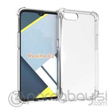 Oppo Realme C2 Anti-Drop Darbe Emici Silikon Kılıf